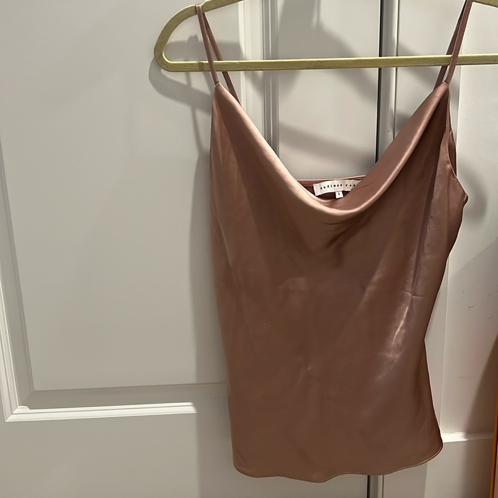 Small Endless Rose spaghetti strap top